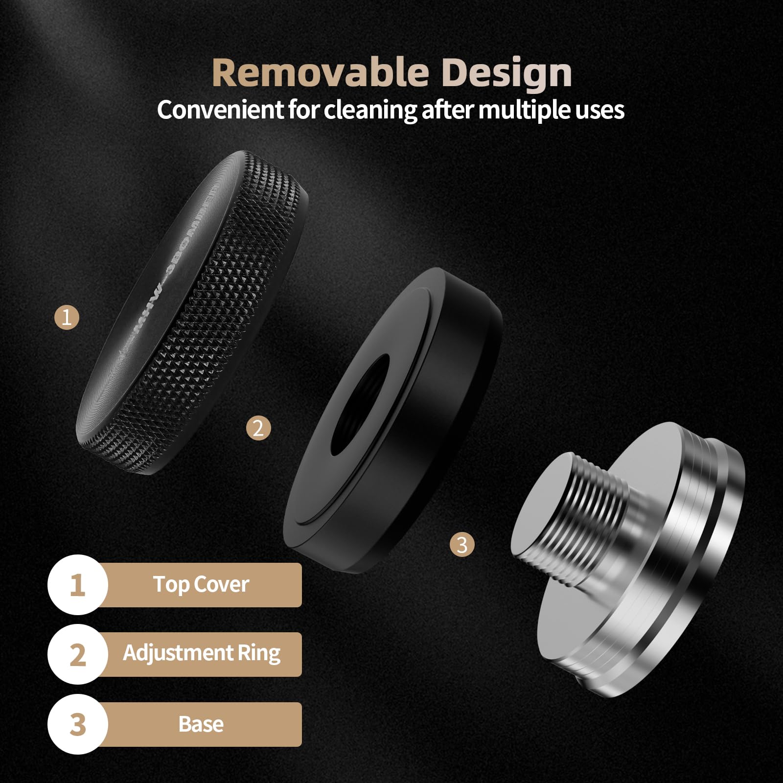 CD Series 51mm Coffee Tamper & Distribution Tool - Image 4