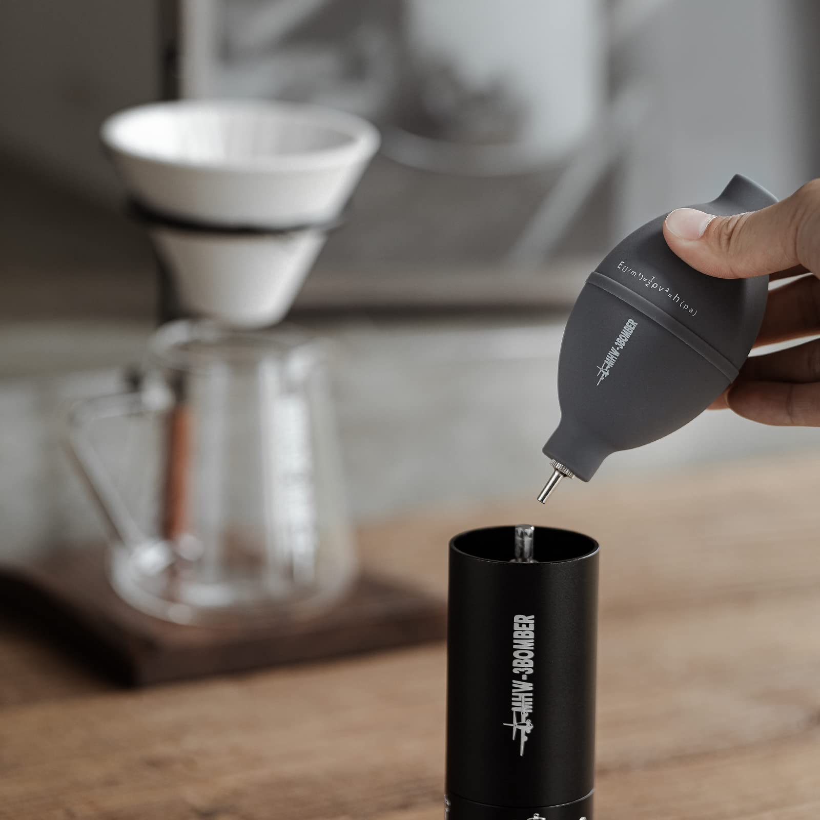MHW-3BOMBER Air Blower Dust Blower Powder Air-Move Coffee Grinder, Camera, Keyboard, Watch Dust Cleaner Tool Coffee Cleaning Tool AB5820-OS - Image 8